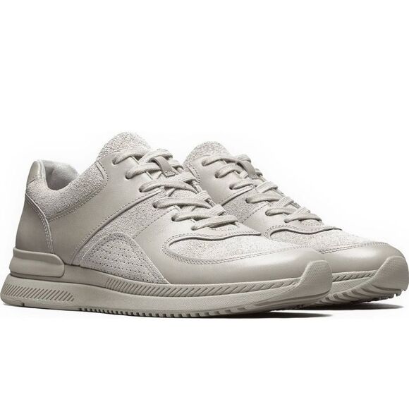 Everlane O The Trainer lace up leather suede sneakers women’s shoe size 7.5 - Picture 1 of 11